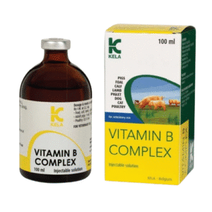 วิตามิน บี-คอมเพล็กซ์ เคล่า (Vitamin B-Complex Kela) – วิตามินรวมสำหรับสัตว์ทุกชนิด | รักษาภาวะขาดวิตามินบี ส่งเสริมการเจริญเติบโตและฟื้นฟูสุขภาพ