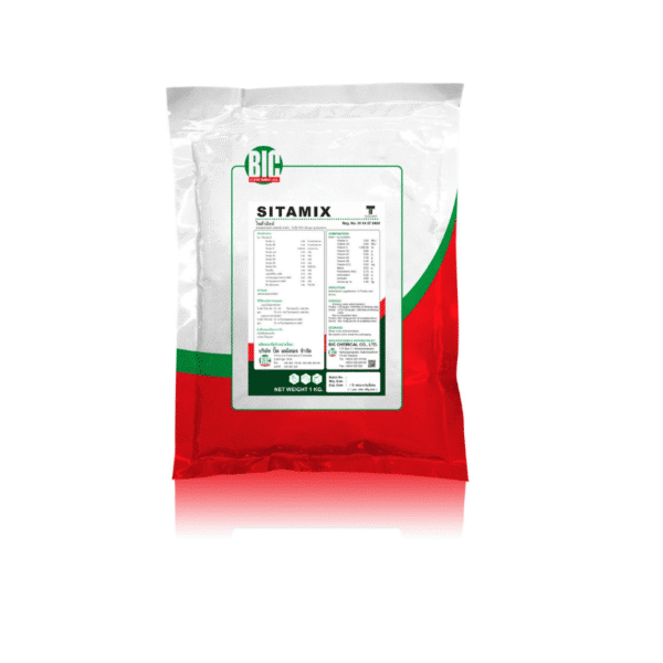 SITAMIX (ไซต้ามิกซ์) – พรีมิกซ์วิตามินและแร่ธาตุสำหรับสัตว์ สูตรเข้มข้น เสริมการเจริญเติบโต