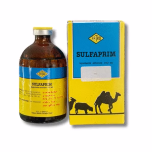 ซัลฟาปริม SULFAPRIM 100ml ยาปฏิชีวนะผสม Sulfadimidine + Trimethoprim สำหรับวัว สุกร สุนัข แมว | รักษาโรคทางเดินหายใจ ลำไส้อักเสบ