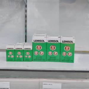 เลมิโซล (LEMISOL) – ยาถ่ายพยาธิชนิดฉีดและผสมอาหารสำหรับแพะ แกะ วัว สุกร | ออกฤทธิ์ต่อพยาธิตัวกลมในทางเดินอาหาร