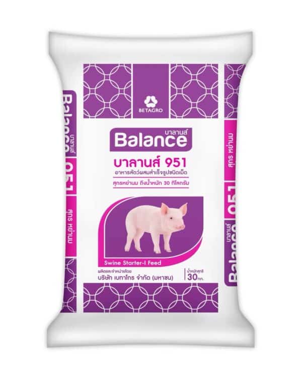 Balance อาหารหมูหย่านม บาลานส์ 951 – น้ำหนัก 30 กก.