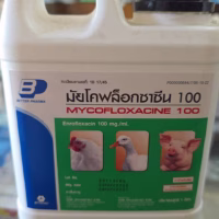 มัยโคฟล๊อกซาซีน 100 (Mycofloxacin 100) – ยาปฏิชีวนะสำหรับสัตว์ปีก | รักษาโรคทางเดินหายใจและลำไส้ในไก่ เป็ด ขนาด 1 ลิตร