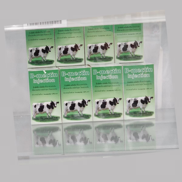 บี-เม็คติน อินเจ็คชั่น (B-MECTIN INJECTION 100ML) – ยาถ่ายพยาธิไอเวอร์เมคติน