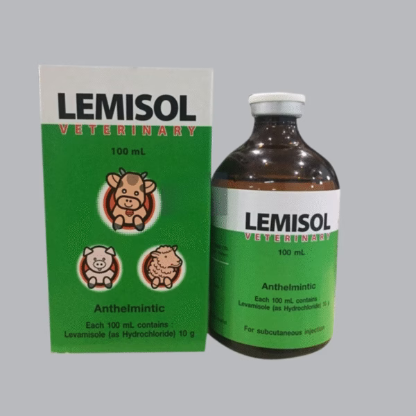 เลมิโซล (LEMISOL) – ยาถ่ายพยาธิชนิดฉีดและผสมอาหารสำหรับแพะ แกะ วัว สุกร | ออกฤทธิ์ต่อพยาธิตัวกลมในทางเดินอาหาร - Image 3