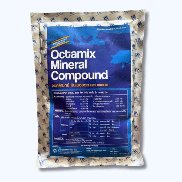 OCTA MINERAL COMPOUND แร่ธาตุและวิตามิน 500กรัม
