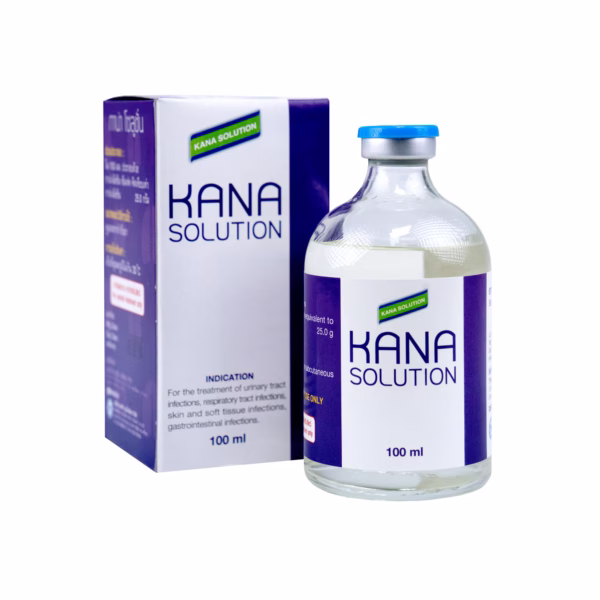 KANA SOLUTION – ยาปฏิชีวนะ Kanamycin 25%